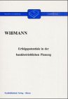 Wißmann: Erfolgspotentiale in der bankbetrieblichen Planung